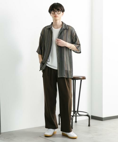 SENSE OF PLACE by URBAN RESEARCH / センスオブプレイス バイ アーバンリサーチ シャツ・ブラウス | 『ユニセックス』アソートレースオープンカラーショートスリーブシャツ | 詳細19