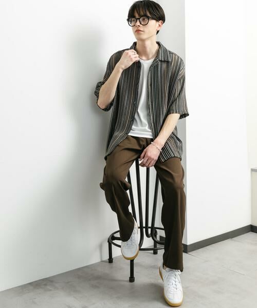 SENSE OF PLACE by URBAN RESEARCH / センスオブプレイス バイ アーバンリサーチ シャツ・ブラウス | 『ユニセックス』アソートレースオープンカラーショートスリーブシャツ | 詳細21