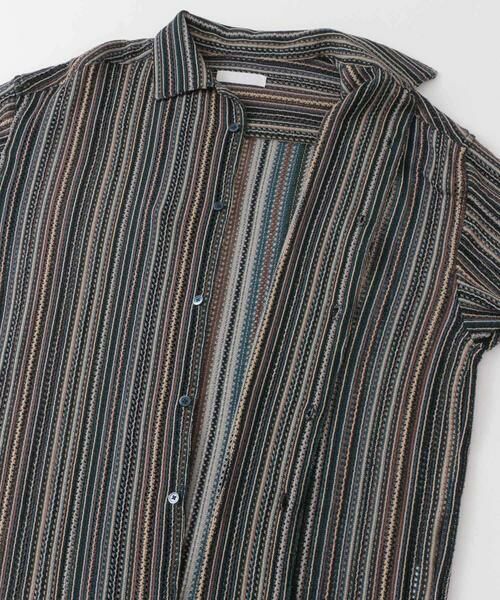 SENSE OF PLACE by URBAN RESEARCH / センスオブプレイス バイ アーバンリサーチ シャツ・ブラウス | 『ユニセックス』アソートレースオープンカラーショートスリーブシャツ | 詳細23