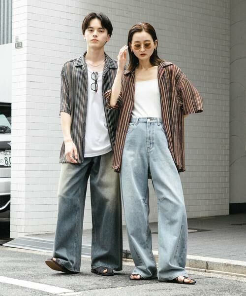 SENSE OF PLACE by URBAN RESEARCH / センスオブプレイス バイ アーバンリサーチ シャツ・ブラウス | 『ユニセックス』アソートレースオープンカラーショートスリーブシャツ | 詳細11