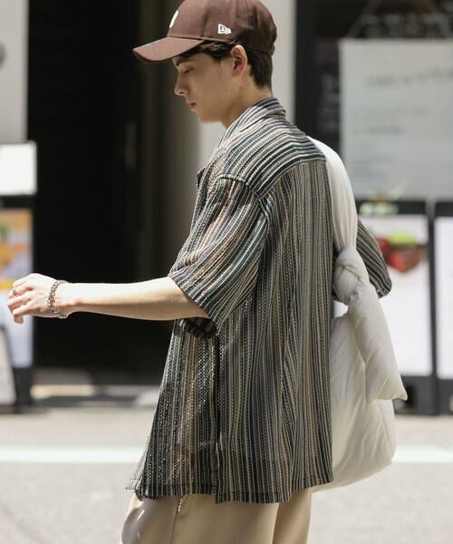 SENSE OF PLACE by URBAN RESEARCH / センスオブプレイス バイ アーバンリサーチ シャツ・ブラウス | 『ユニセックス』アソートレースオープンカラーショートスリーブシャツ | 詳細13