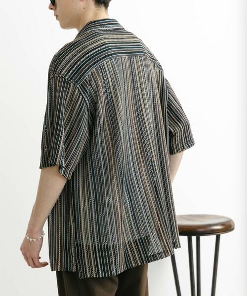 SENSE OF PLACE by URBAN RESEARCH / センスオブプレイス バイ アーバンリサーチ シャツ・ブラウス | 『ユニセックス』アソートレースオープンカラーショートスリーブシャツ | 詳細16