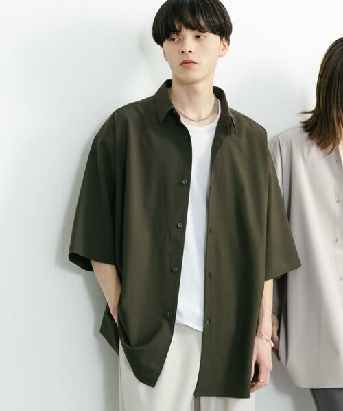 SENSE OF PLACE by URBAN RESEARCH / センスオブプレイス バイ アーバンリサーチ シャツ・ブラウス | 『ユニセックス』『イージーケア』エクストラルーズショートスリーブシャツ | 詳細2
