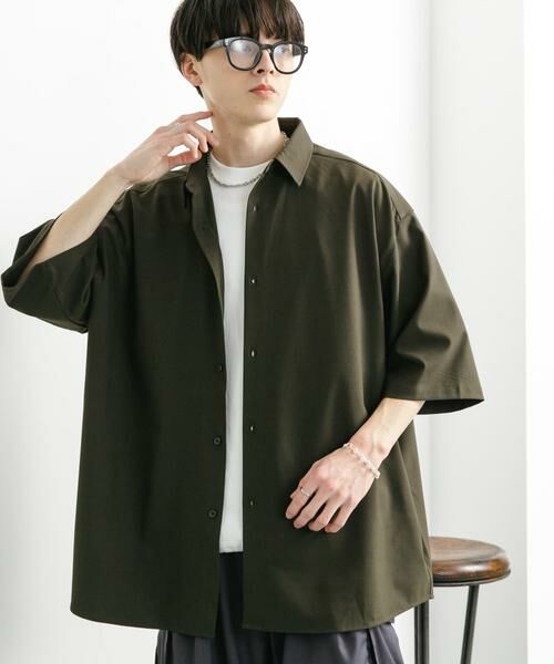 SENSE OF PLACE by URBAN RESEARCH / センスオブプレイス バイ アーバンリサーチ シャツ・ブラウス | 『ユニセックス』『イージーケア』エクストラルーズショートスリーブシャツ | 詳細4