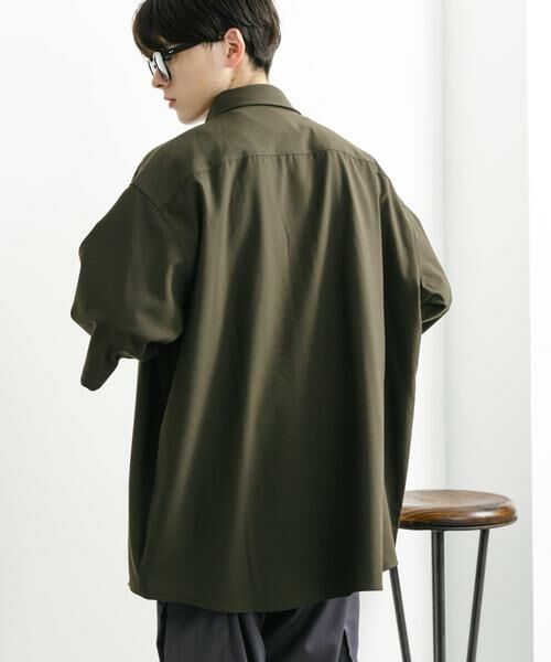 SENSE OF PLACE by URBAN RESEARCH / センスオブプレイス バイ アーバンリサーチ シャツ・ブラウス | 『ユニセックス』『イージーケア』エクストラルーズショートスリーブシャツ | 詳細5