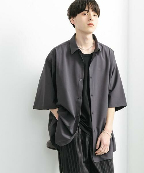 SENSE OF PLACE by URBAN RESEARCH / センスオブプレイス バイ アーバンリサーチ シャツ・ブラウス | 『ユニセックス』『イージーケア』エクストラルーズショートスリーブシャツ | 詳細16