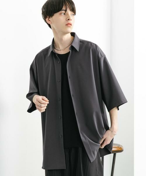 SENSE OF PLACE by URBAN RESEARCH / センスオブプレイス バイ アーバンリサーチ シャツ・ブラウス | 『ユニセックス』『イージーケア』エクストラルーズショートスリーブシャツ | 詳細17