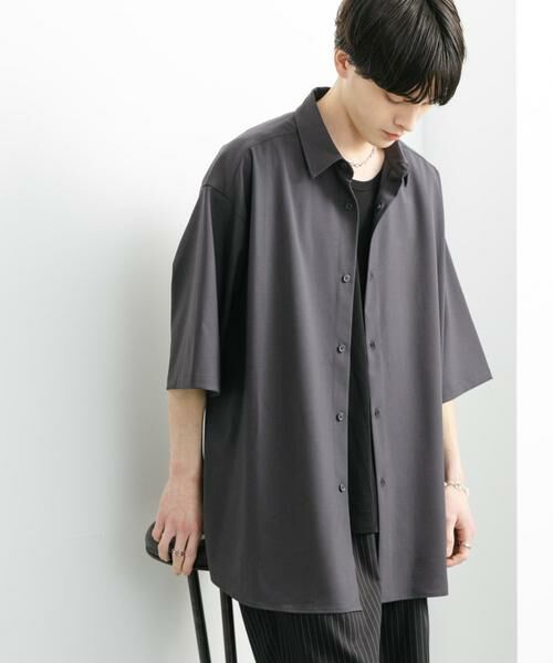 SENSE OF PLACE by URBAN RESEARCH / センスオブプレイス バイ アーバンリサーチ シャツ・ブラウス | 『ユニセックス』『イージーケア』エクストラルーズショートスリーブシャツ | 詳細20