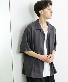 SENSE OF PLACE by URBAN RESEARCH / センスオブプレイス バイ アーバンリサーチ シャツ・ブラウス | 『ユニセックス』シアーヨウリュウオープンカラーシャツ