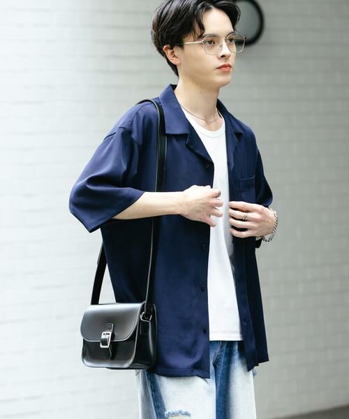 SENSE OF PLACE by URBAN RESEARCH / センスオブプレイス バイ アーバンリサーチ シャツ・ブラウス | 『ユニセックス』シアーヨウリュウオープンカラーシャツ | 詳細12