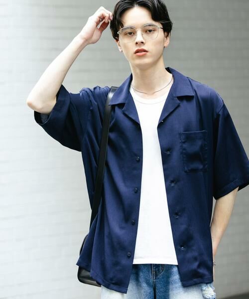 SENSE OF PLACE by URBAN RESEARCH / センスオブプレイス バイ アーバンリサーチ シャツ・ブラウス | 『ユニセックス』シアーヨウリュウオープンカラーシャツ | 詳細9