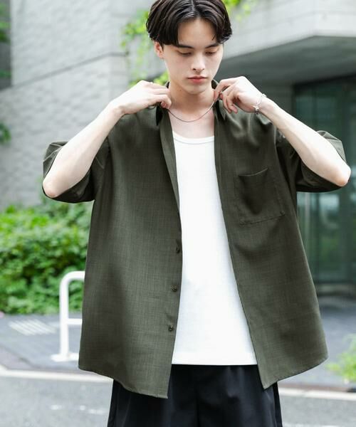 SENSE OF PLACE by URBAN RESEARCH / センスオブプレイス バイ アーバンリサーチ シャツ・ブラウス | 『セットアップ対応』『速乾』クイックドライレギュラーカラーショートスリーブシャツII | 詳細2