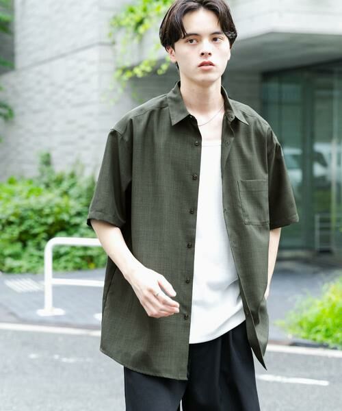 SENSE OF PLACE by URBAN RESEARCH / センスオブプレイス バイ アーバンリサーチ シャツ・ブラウス | 『セットアップ対応』『速乾』クイックドライレギュラーカラーショートスリーブシャツII | 詳細5