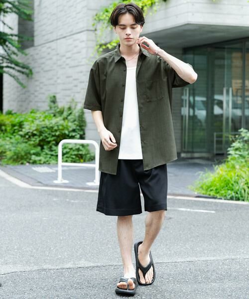 SENSE OF PLACE by URBAN RESEARCH / センスオブプレイス バイ アーバンリサーチ シャツ・ブラウス | 『セットアップ対応』『速乾』クイックドライレギュラーカラーショートスリーブシャツII | 詳細6