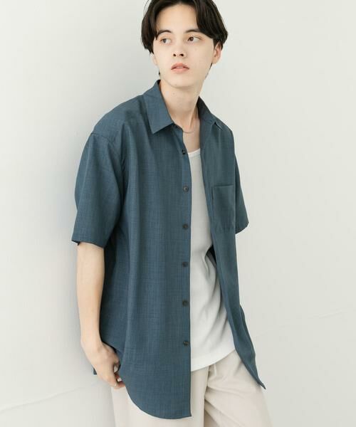 SENSE OF PLACE by URBAN RESEARCH / センスオブプレイス バイ アーバンリサーチ シャツ・ブラウス | 『セットアップ対応』『速乾』クイックドライレギュラーカラーショートスリーブシャツII | 詳細10