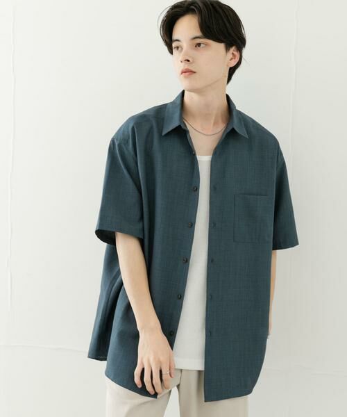 SENSE OF PLACE by URBAN RESEARCH / センスオブプレイス バイ アーバンリサーチ シャツ・ブラウス | 『セットアップ対応』『速乾』クイックドライレギュラーカラーショートスリーブシャツII | 詳細12