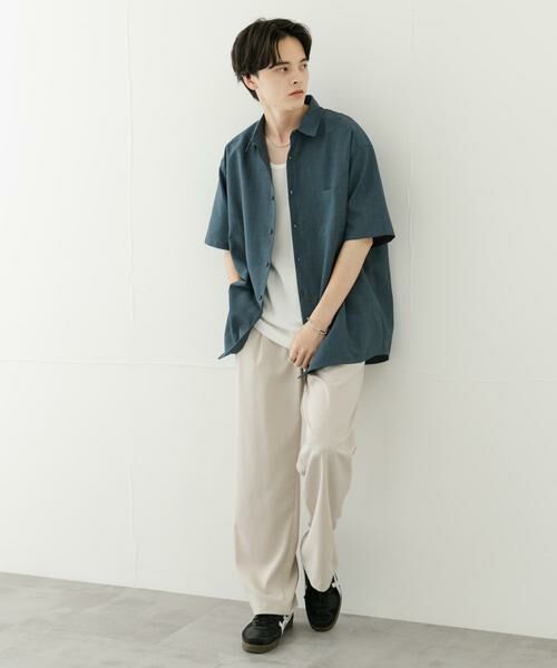 SENSE OF PLACE by URBAN RESEARCH / センスオブプレイス バイ アーバンリサーチ シャツ・ブラウス | 『セットアップ対応』『速乾』クイックドライレギュラーカラーショートスリーブシャツII | 詳細15