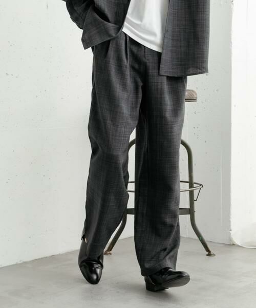 SENSE OF PLACE by URBAN RESEARCH / センスオブプレイス バイ アーバンリサーチ その他パンツ | 『セットアップ対応』『接触冷感/吸水速乾/イージーケア』リネンライクワイドスラックス | 詳細18