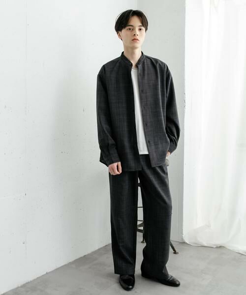 SENSE OF PLACE by URBAN RESEARCH / センスオブプレイス バイ アーバンリサーチ その他パンツ | 『セットアップ対応』『接触冷感/吸水速乾/イージーケア』リネンライクワイドスラックス | 詳細20