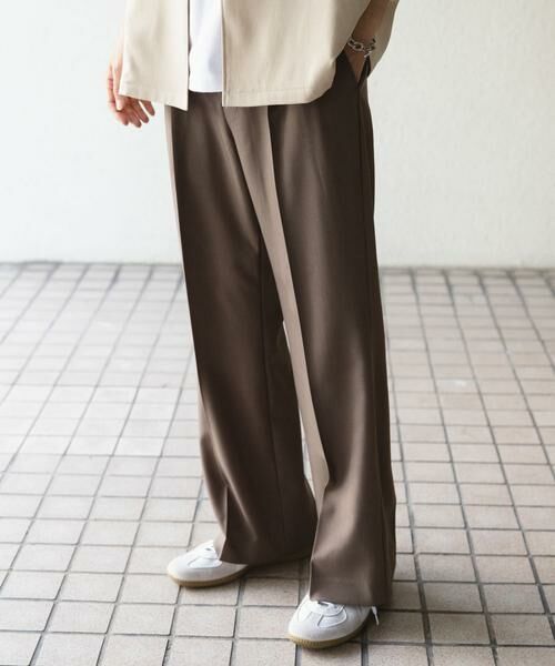 SENSE OF PLACE by URBAN RESEARCH / センスオブプレイス バイ アーバンリサーチ その他パンツ | ドレープフレアスラックス | 詳細2