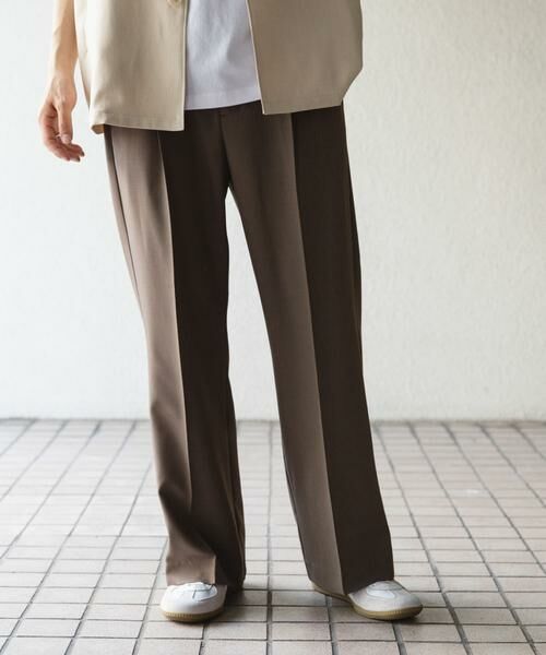 SENSE OF PLACE by URBAN RESEARCH / センスオブプレイス バイ アーバンリサーチ その他パンツ | ドレープフレアスラックス | 詳細3