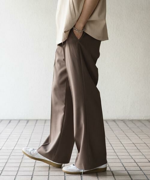 SENSE OF PLACE by URBAN RESEARCH / センスオブプレイス バイ アーバンリサーチ その他パンツ | ドレープフレアスラックス | 詳細6