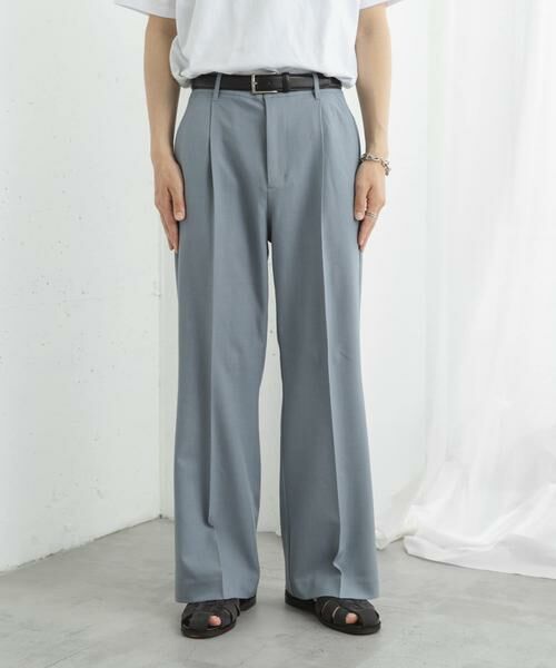 SENSE OF PLACE by URBAN RESEARCH / センスオブプレイス バイ アーバンリサーチ その他パンツ | ドレープフレアスラックス | 詳細20