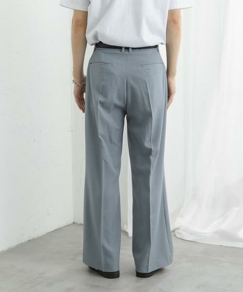 SENSE OF PLACE by URBAN RESEARCH / センスオブプレイス バイ アーバンリサーチ その他パンツ | ドレープフレアスラックス | 詳細22