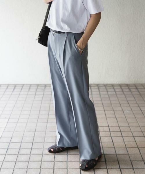 SENSE OF PLACE by URBAN RESEARCH / センスオブプレイス バイ アーバンリサーチ その他パンツ | ドレープフレアスラックス | 詳細12