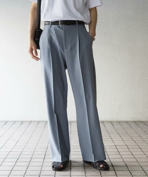 SENSE OF PLACE by URBAN RESEARCH / センスオブプレイス バイ アーバンリサーチ その他パンツ | ドレープフレアスラックス | 詳細13