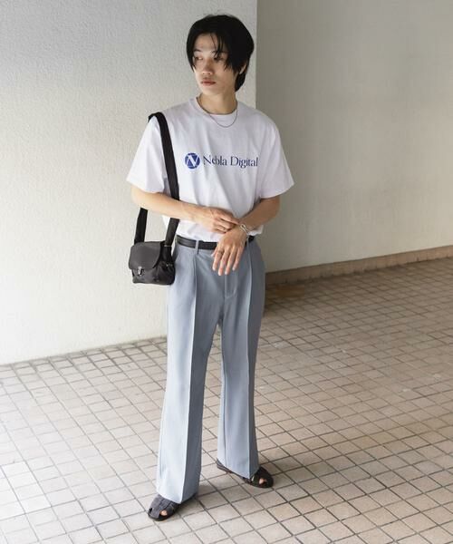 SENSE OF PLACE by URBAN RESEARCH / センスオブプレイス バイ アーバンリサーチ その他パンツ | ドレープフレアスラックス | 詳細18