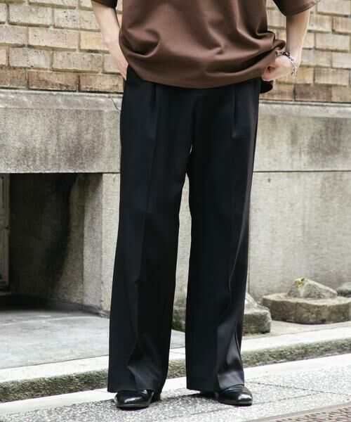 SENSE OF PLACE by URBAN RESEARCH / センスオブプレイス バイ アーバンリサーチ その他パンツ | ドレープフレアスラックス | 詳細29