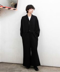 SENSE OF PLACE by URBAN RESEARCH / センスオブプレイス バイ アーバンリサーチ サロペット・オールインワン | ベルトテッドジャンプスーツ