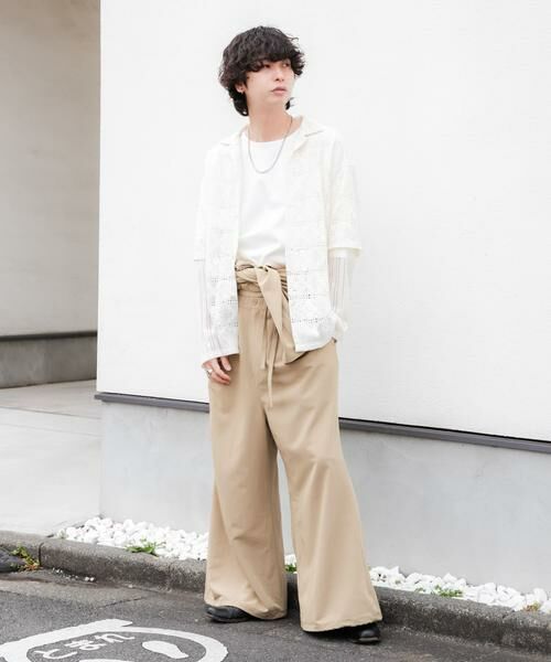 SENSE OF PLACE by URBAN RESEARCH / センスオブプレイス バイ アーバンリサーチ サロペット・オールインワン | ベルトテッドジャンプスーツ | 詳細23