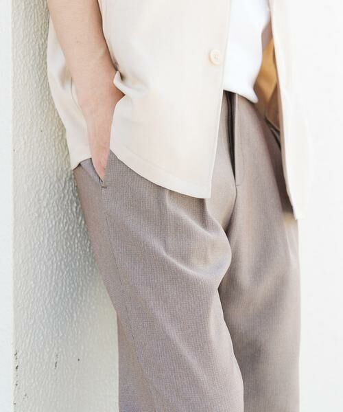 SENSE OF PLACE by URBAN RESEARCH / センスオブプレイス バイ アーバンリサーチ その他パンツ | マイクロチェック2タックワイドスラックス | 詳細1