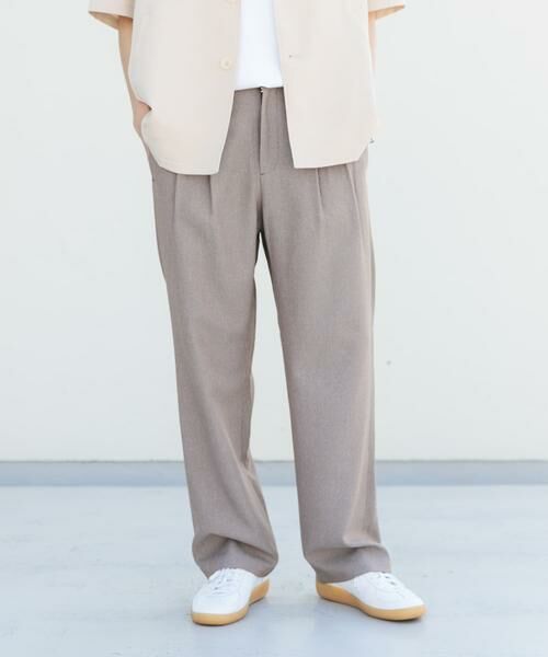 SENSE OF PLACE by URBAN RESEARCH / センスオブプレイス バイ アーバンリサーチ その他パンツ | マイクロチェック2タックワイドスラックス | 詳細3