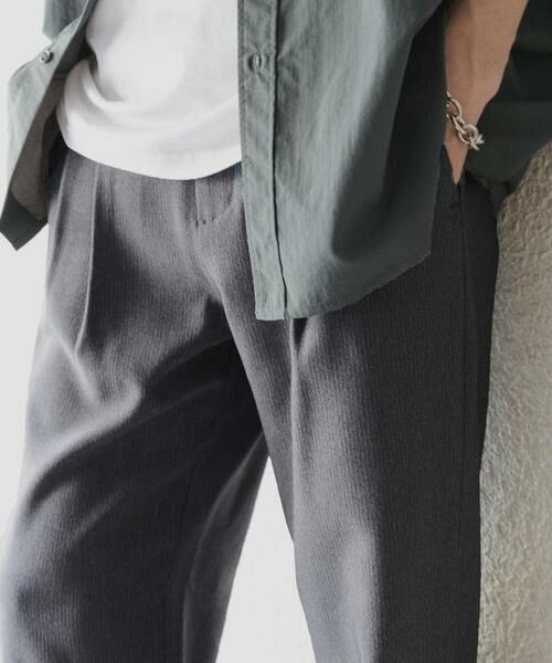 SENSE OF PLACE by URBAN RESEARCH / センスオブプレイス バイ アーバンリサーチ その他パンツ | マイクロチェック2タックワイドスラックス | 詳細9