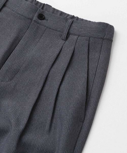 SENSE OF PLACE by URBAN RESEARCH / センスオブプレイス バイ アーバンリサーチ その他パンツ | マイクロチェック2タックワイドスラックス | 詳細18