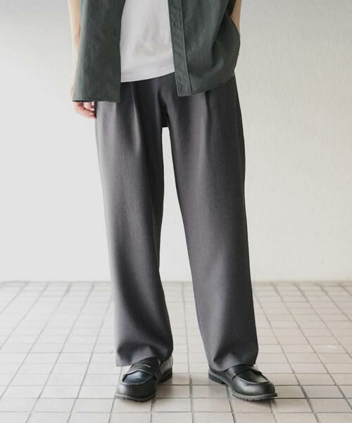 SENSE OF PLACE by URBAN RESEARCH / センスオブプレイス バイ アーバンリサーチ その他パンツ | マイクロチェック2タックワイドスラックス | 詳細10