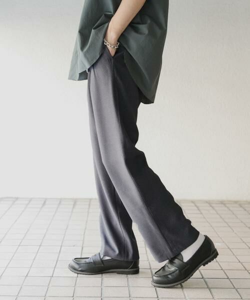 SENSE OF PLACE by URBAN RESEARCH / センスオブプレイス バイ アーバンリサーチ その他パンツ | マイクロチェック2タックワイドスラックス | 詳細12