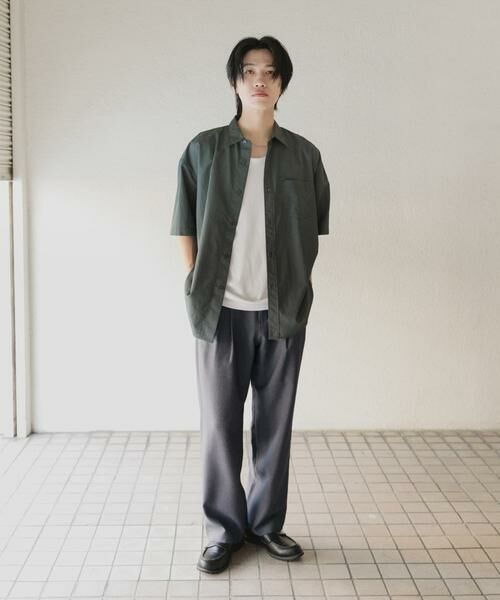 SENSE OF PLACE by URBAN RESEARCH / センスオブプレイス バイ アーバンリサーチ その他パンツ | マイクロチェック2タックワイドスラックス | 詳細13