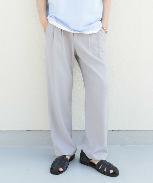 SENSE OF PLACE by URBAN RESEARCH / センスオブプレイス バイ アーバンリサーチ その他パンツ | マイクロチェック2タックワイドスラックス | 詳細23