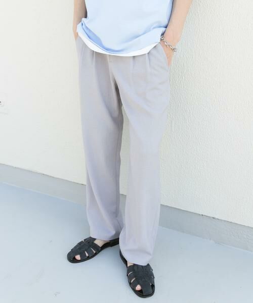 SENSE OF PLACE by URBAN RESEARCH / センスオブプレイス バイ アーバンリサーチ その他パンツ | マイクロチェック2タックワイドスラックス | 詳細26