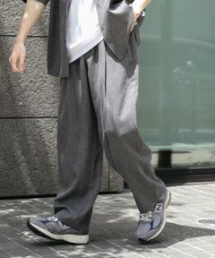 SENSE OF PLACE by URBAN RESEARCH / センスオブプレイス バイ アーバンリサーチ その他パンツ | メランジタックワイドパンツ