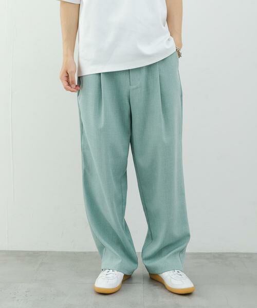 SENSE OF PLACE by URBAN RESEARCH / センスオブプレイス バイ アーバンリサーチ その他パンツ | メランジタックワイドパンツ | 詳細1