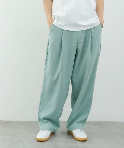 SENSE OF PLACE by URBAN RESEARCH / センスオブプレイス バイ アーバンリサーチ その他パンツ | メランジタックワイドパンツ | 詳細2