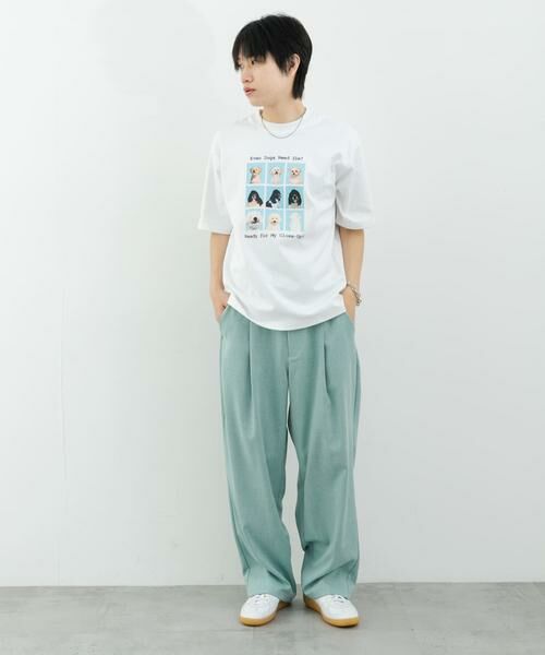 SENSE OF PLACE by URBAN RESEARCH / センスオブプレイス バイ アーバンリサーチ その他パンツ | メランジタックワイドパンツ | 詳細5