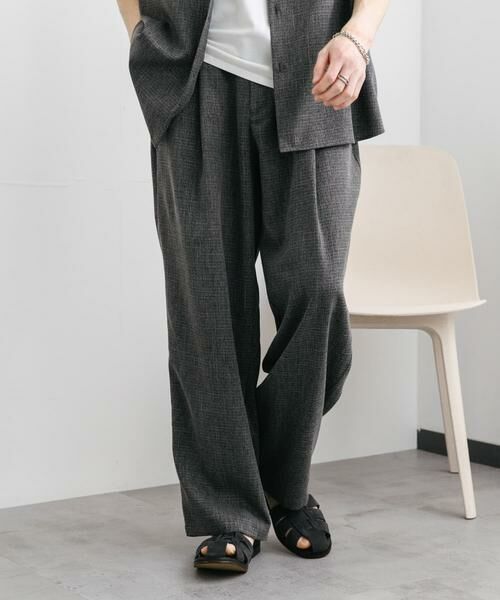SENSE OF PLACE by URBAN RESEARCH / センスオブプレイス バイ アーバンリサーチ その他パンツ | メランジタックワイドパンツ | 詳細26