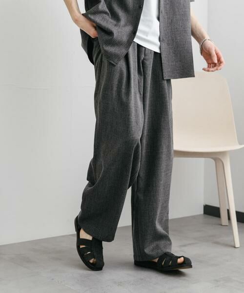 SENSE OF PLACE by URBAN RESEARCH / センスオブプレイス バイ アーバンリサーチ その他パンツ | メランジタックワイドパンツ | 詳細27