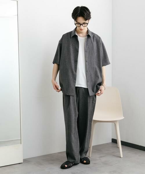 SENSE OF PLACE by URBAN RESEARCH / センスオブプレイス バイ アーバンリサーチ その他パンツ | メランジタックワイドパンツ | 詳細29